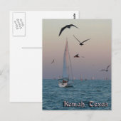 Kemah Relief postcard - customized Postkarte (Vorne/Hinten)