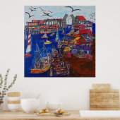 Kemah, Texas um die 70er Poster (Küche)