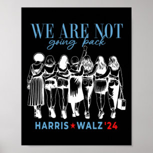 Kemala Harris Waltz 24 Frau Pr Poster