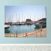 Kemer Yacht Club Leinwanddruck (Insitu (Holzboden))
