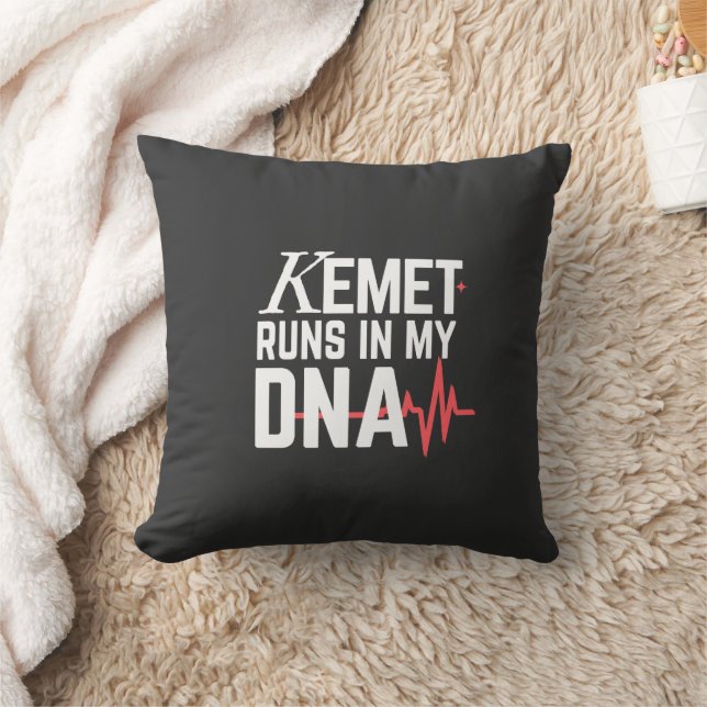 Kemet Runs in My DNA |  Kissen (Decke)