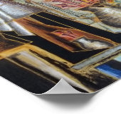 Kemetic Marriage Art Poster (Ecke)