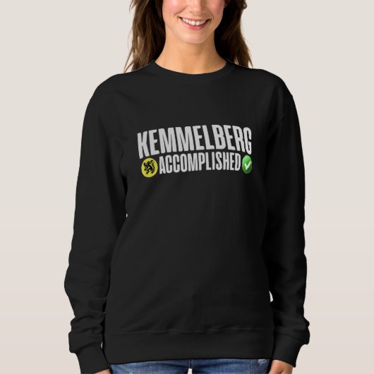 Kemmelberg Flanders Radfahren Flandern Cobbled Cli Sweatshirt (Vorderseite)