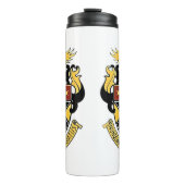 Kemper Militärakademie und Wappen Uni Thermosbecher (Vorderseite)