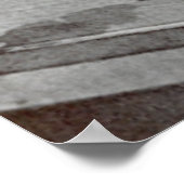 Kemper Militärakademie & Uni Mess Black/White Poster (Ecke)