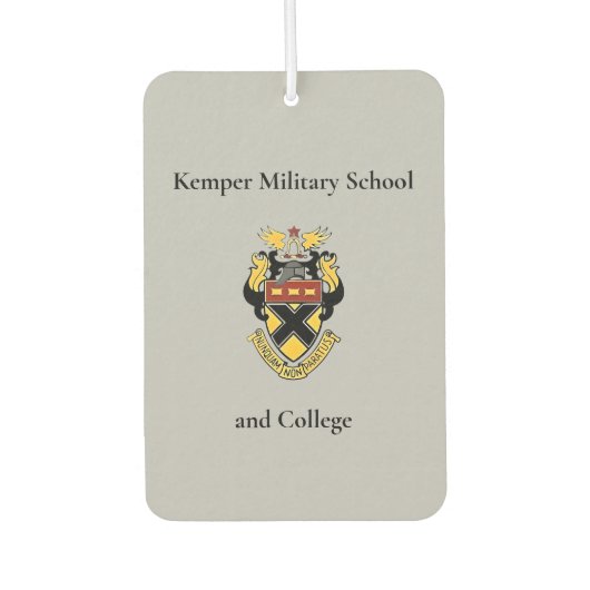 Kemper Military School & Uni Autolufterfrischer (Vorderseite)