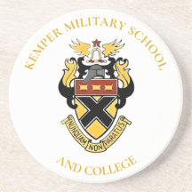 Kemper Military School & Uni Sandstone Untersetzer