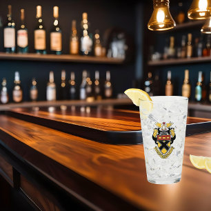 Kemper Military School & Uni Wappen Glass Glas