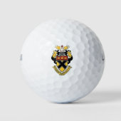Kemper Wappen Golf Balls - Auswahl von 8 Marken Golfball (Vorderseite)