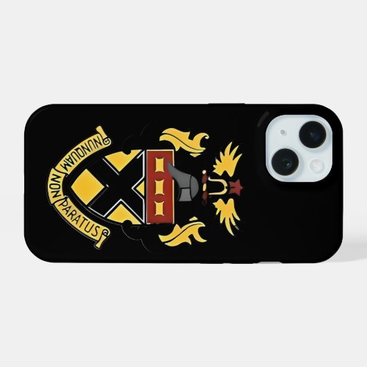 Kemper Wappen iPhone 15 Fall iPhone 15 Hülle (Rückseite (Horizontal))