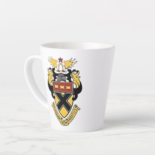 Kemper Wappen Latte Tasse (Linke Ecke)