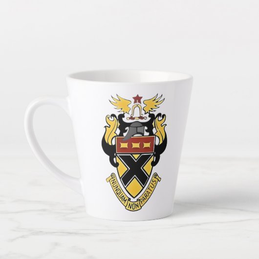 Kemper Wappen Latte Tasse (Links)