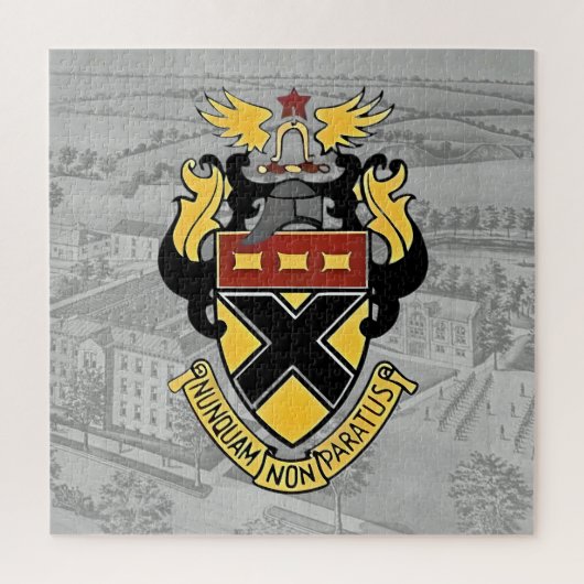 Kemper Wappen- und Schulaufführung Puzzle (Vertikal)