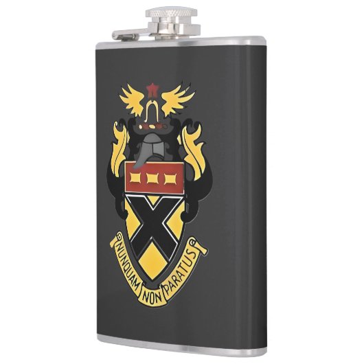 Kemper Wappen Vinyl-Wrapped Flask Flachmann (Links)