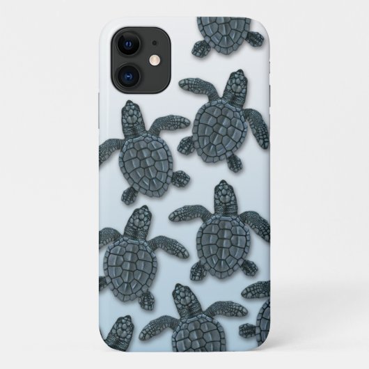 Kemp's Ridley Sea Turtle iPhone Case (Rückseite)