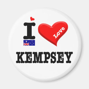 KEMPSEY - I Liebe Magnet
