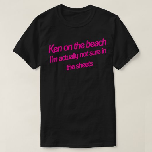 Ken am Strand T-Shirt (Design vorne)