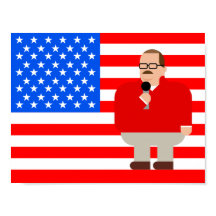 Ken Bone Poster: Amerikanische Flagge