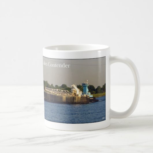 Ken Booth & Lakes Contender-Tasse Kaffeetasse (Rechts)