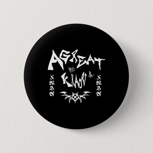 Ken Carson Merch Design Agc Button (Vorderseite)