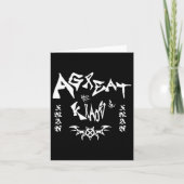 Ken Carson Merch Design Agc Karte (Vorderseite)