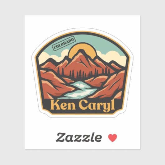 Ken Caryl, Colorado Sticker (Blatt)
