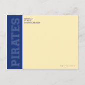 {Ken} Class-Wiedersehen Rett-the-Date-Ankündigung Ankündigungspostkarte (Rückseite)