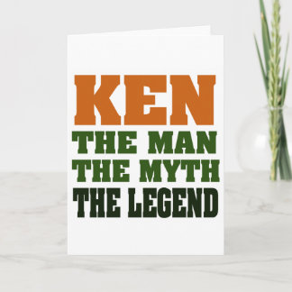 KEN - der Mann, der Mythos, die Legende! Karte