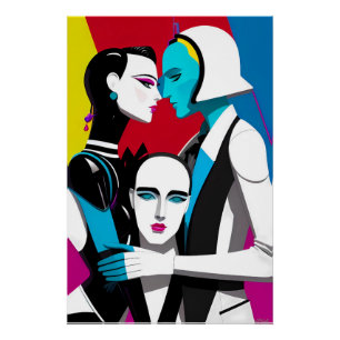 Ken erfasst die Retrowelle der Situation Poster