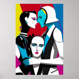 Ken erfasst die Retrowelle der Situation Poster