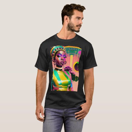 Ken Gage Afrofuturismus Eine Science Fiction Pop T-Shirt (Vorne ganz)