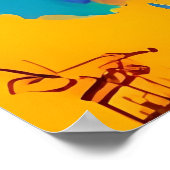 Ken Gage Afrofuturismus Zwei Science Fiction Pop Poster (Ecke)