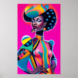 Ken Gage Art auf der Weltbühne Poster