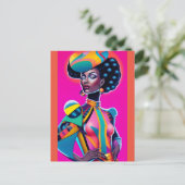 Ken Gage Art auf der Weltbühne Postkarte (Stehend Vorderseite)