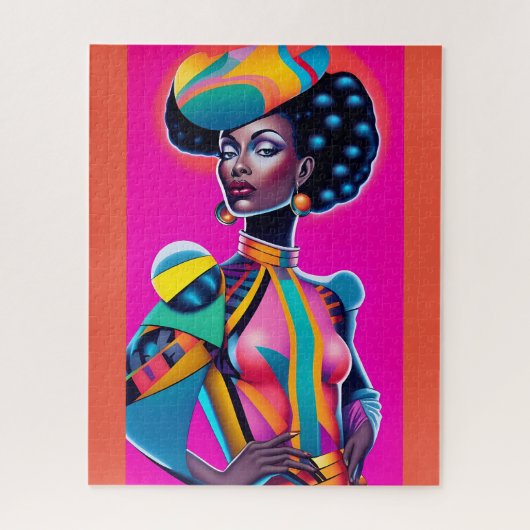 Ken Gage Art auf der Weltbühne Puzzle (Vertikal)