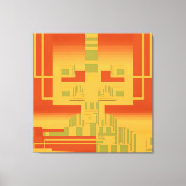 Ken Gage Central Processing Unicorn Kunst Leinwanddruck