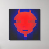 Ken Gage Digital Devil Surrealismus Leinwanddruck (Vorderseite)