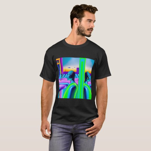 Ken Gage Future Spectrum Sci-Fi T-Shirt (Vorne ganz)
