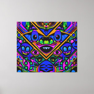 Ken Gage Graffiti Art Pop Drop Leinwanddruck