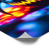 Ken Gage Halloween Bean Poster (Ecke)