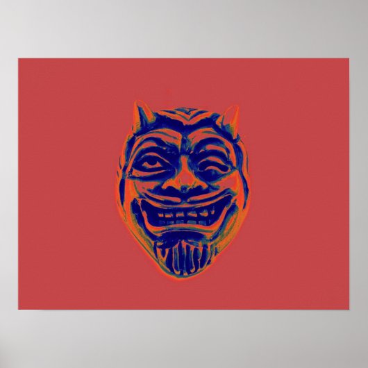 Ken Gage many Devils, One Satan Specialty Poster (Vorne)