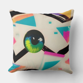 Ken Gage Memphis Design Group Popsicle Eyeball Kissen