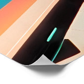 Ken Gage Memphis Design Group Popsicle Eyeball Poster (Ecke)