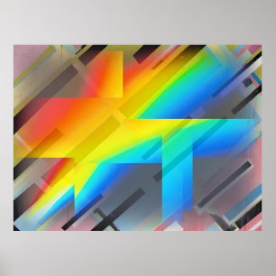 Ken Gage Nothiiing Surrealist Abstrakt Fine Art Poster