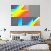 Ken Gage Nothiing Counterfeit Vuitton Leinwanddruck (Insitu (Schlafzimmer))