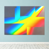 Ken Gage Nothiing Surrealist Abstrakte Kunst Leinwanddruck (Insitu (Holzboden))