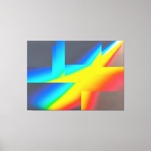 Ken Gage Nothiing Surrealist Abstrakte Kunst Leinwanddruck (Vorderseite)