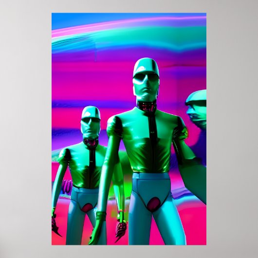 Ken Gage Pop Surrealismus im Vorfeld von morgen Poster (Vorne)