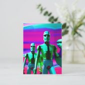 Ken Gage Pop Surrealismus im Vorfeld von morgen Postkarte (Stehend Vorderseite)