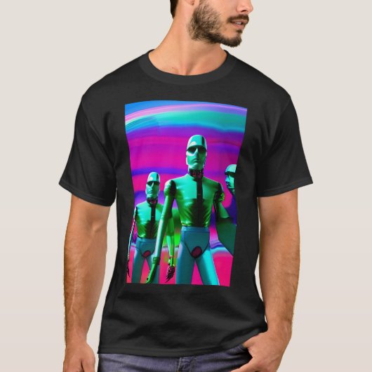 Ken Gage Pop Surrealismus im Vorfeld von morgen T-Shirt (Vorderseite)